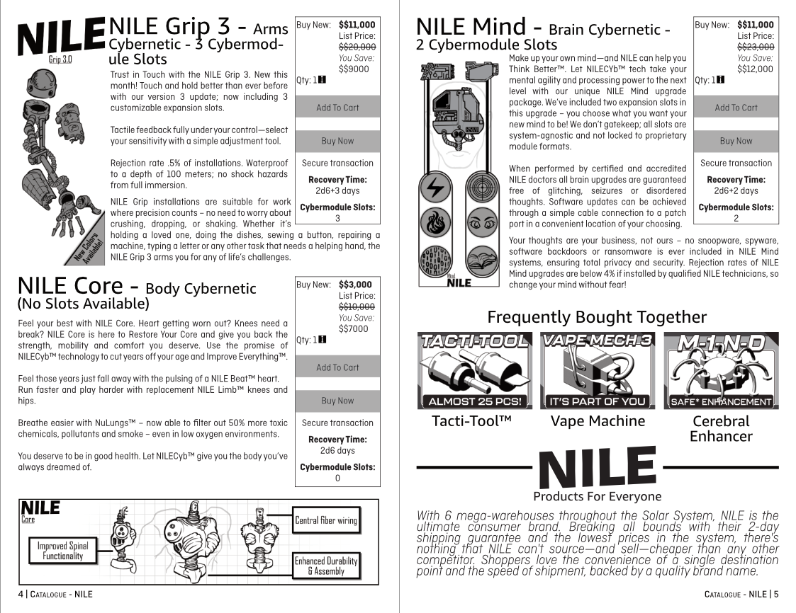 Pages from the Cybernetics Catalogue