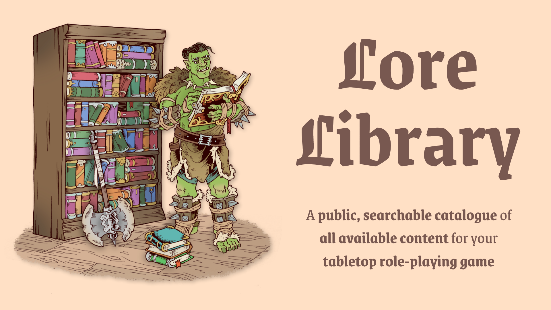 Get an Online Library for Your TTRPG