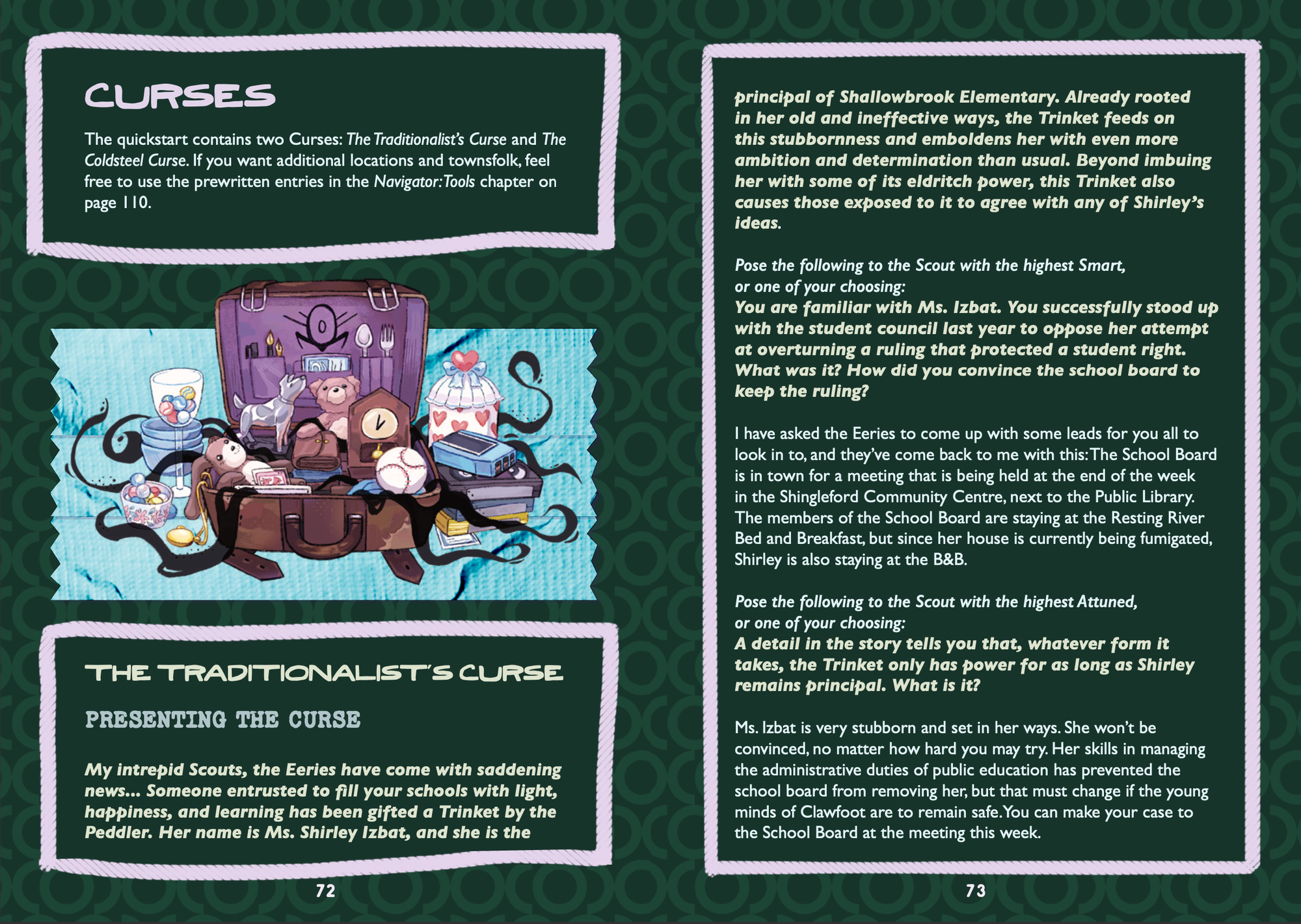 The quickstart for Cryptid Creeks is here!