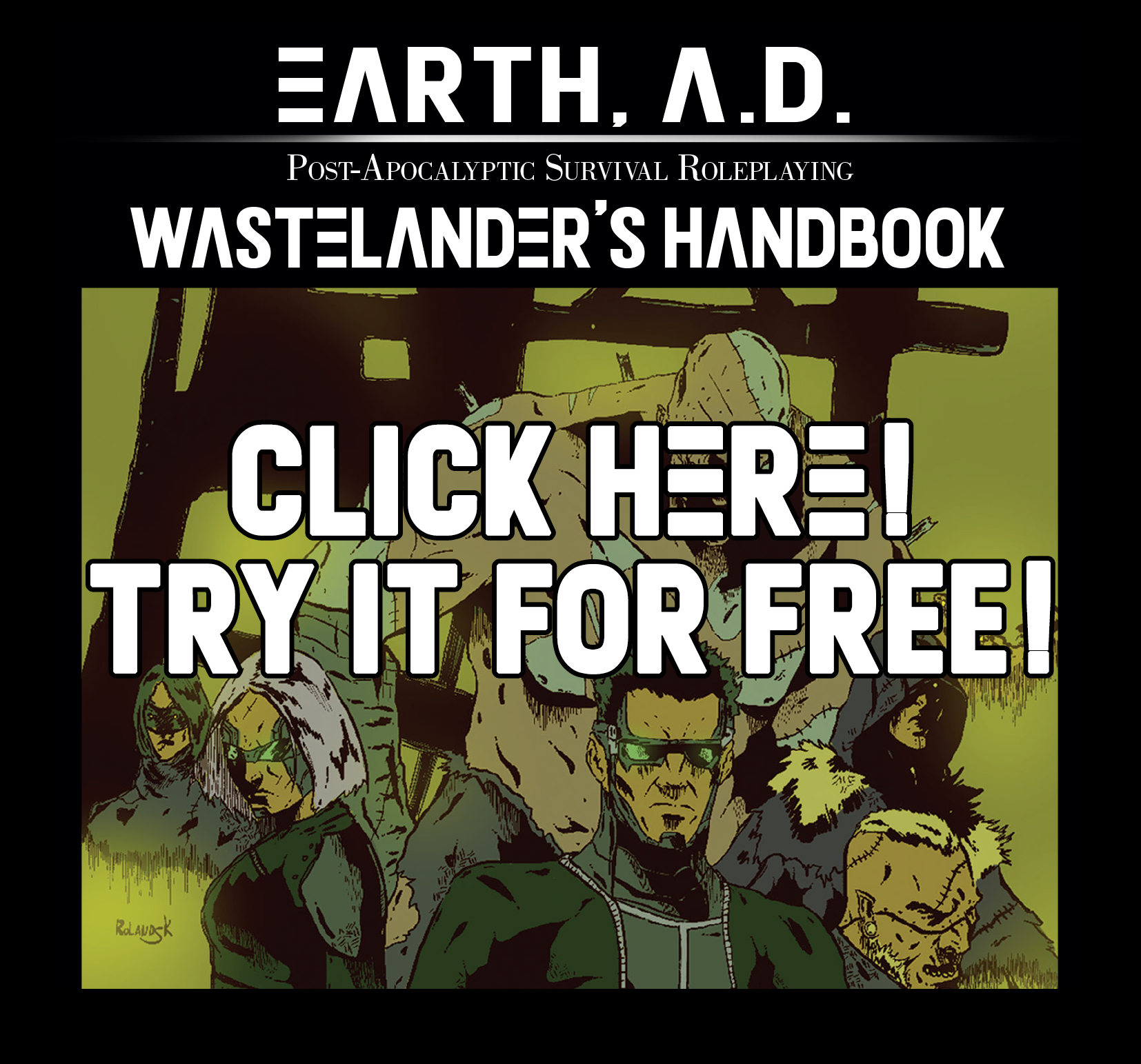 The spiritual successor to TSR's Gamma World - Earth: After Death