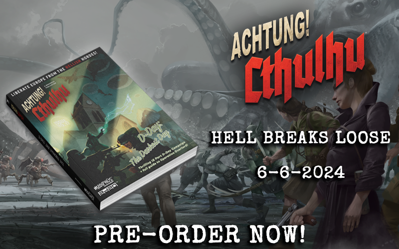 Modiphius Launches New D-Day Campaign Book for Achtung! Cthulhu