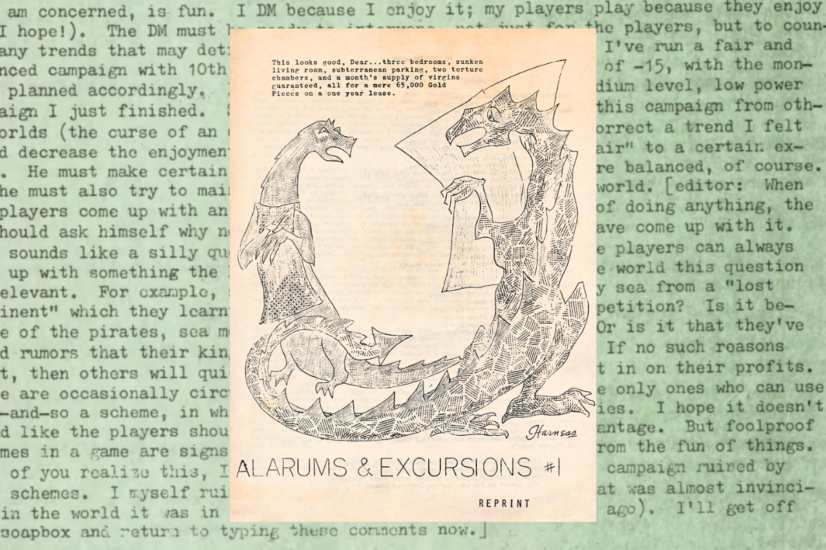 Alarums and Excursions: how zines remade D&amp;D and the web
