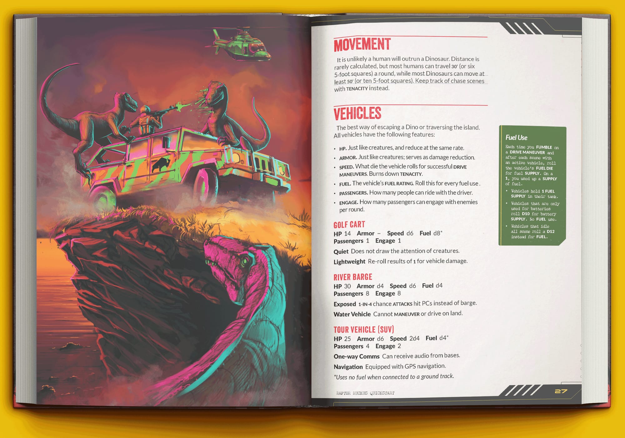 Raptor Ruckus vehicles spread image