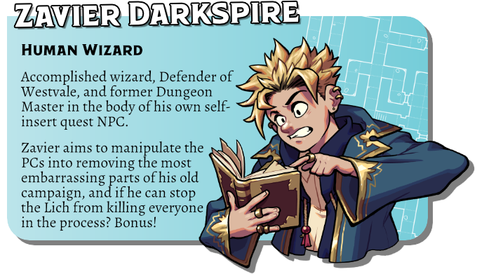 Cringe Wizard: a TTRPG light novel now on Kickstarter