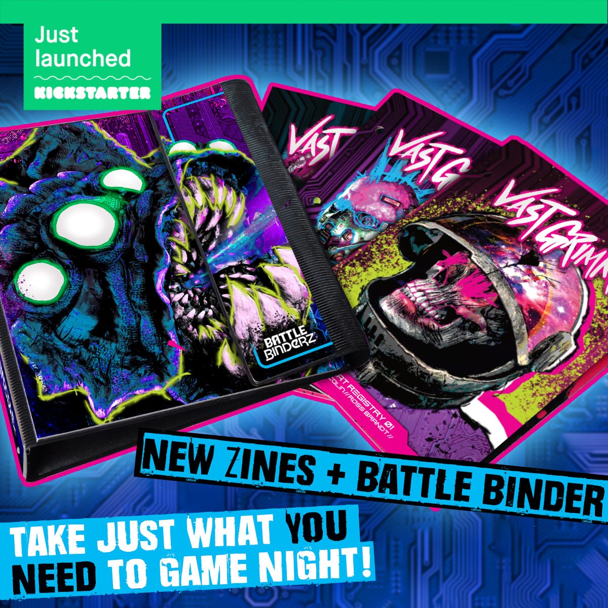 New zines and Battle Binder