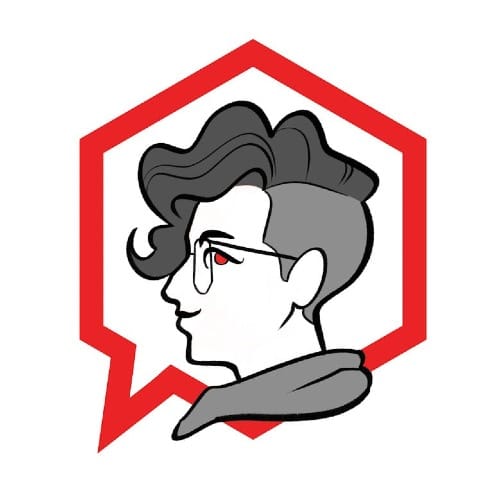 art by Andre Rivera dot art, a side profile illustration of Dillin nested in the One Shot logo