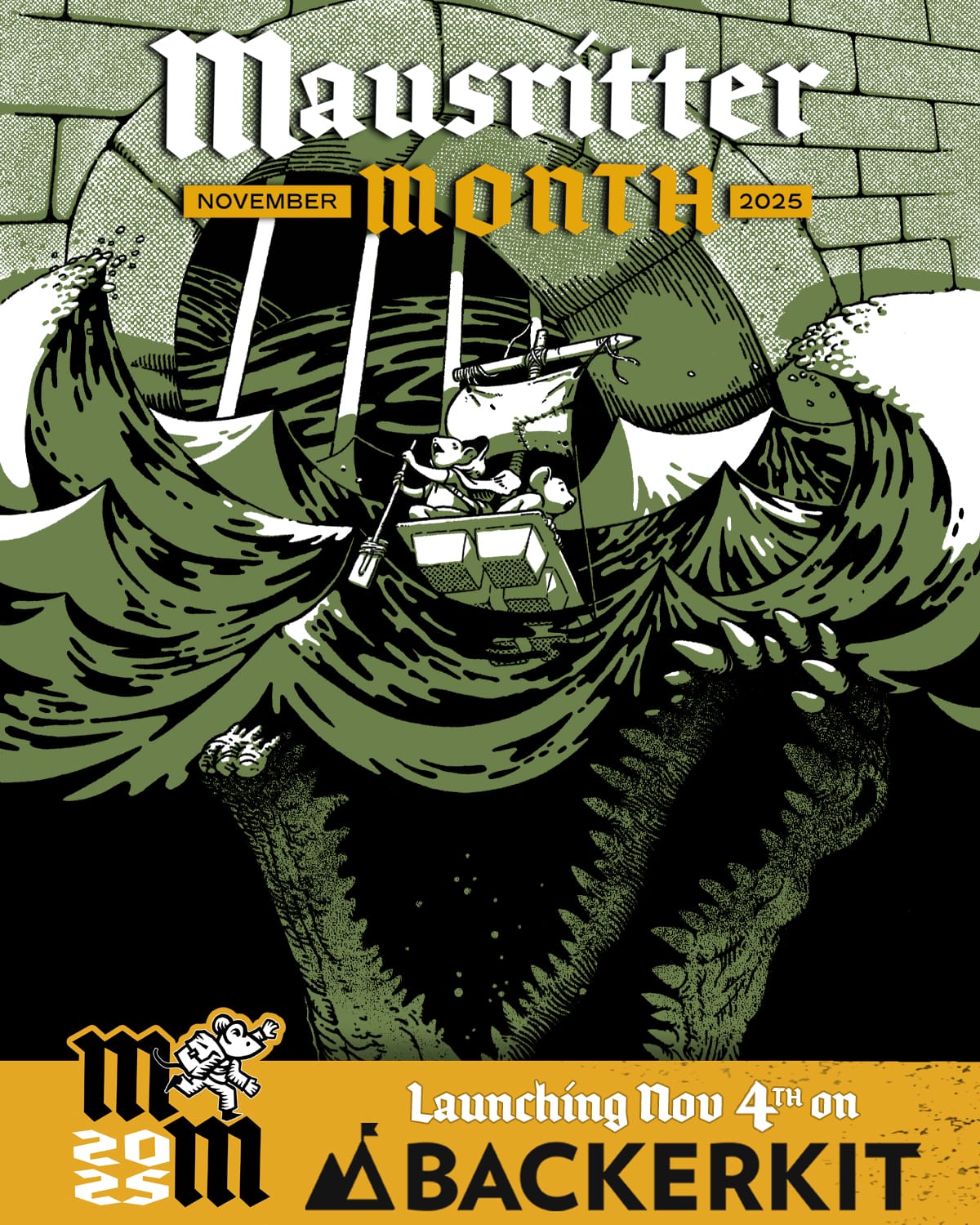 Mausritter Month on Backerkit