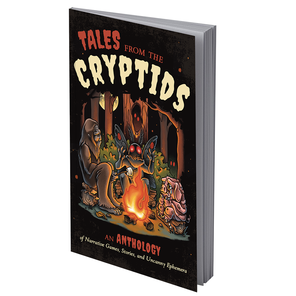 A mockup of the book with cover art.