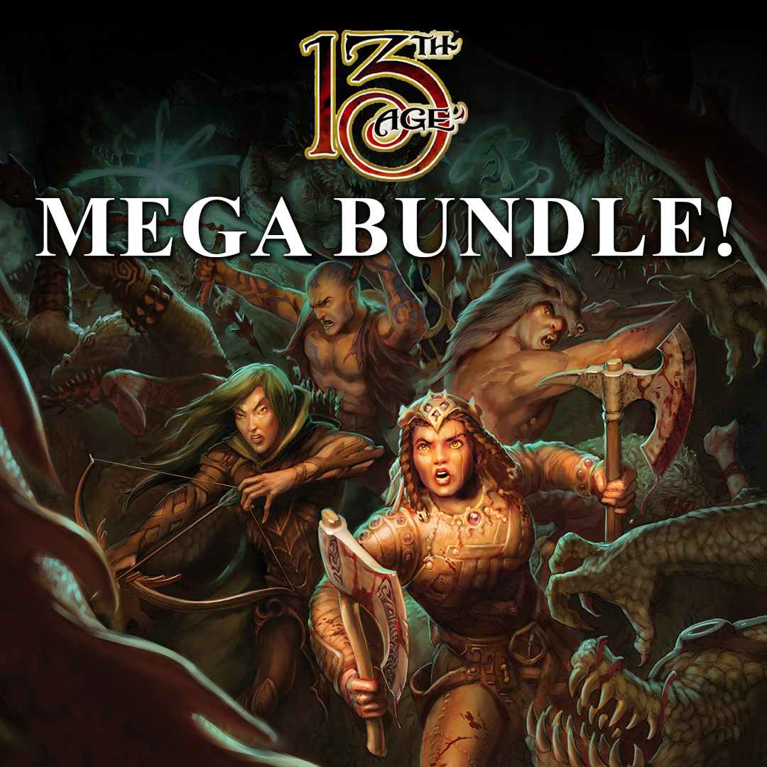 Don't Miss the 13th Age Mega Bundle!