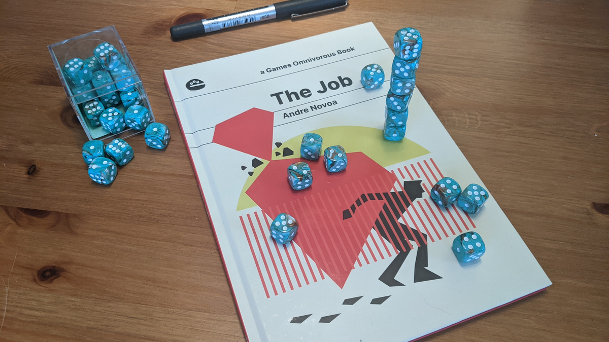 The Job’s dice stacking capitalizes on tension at the table