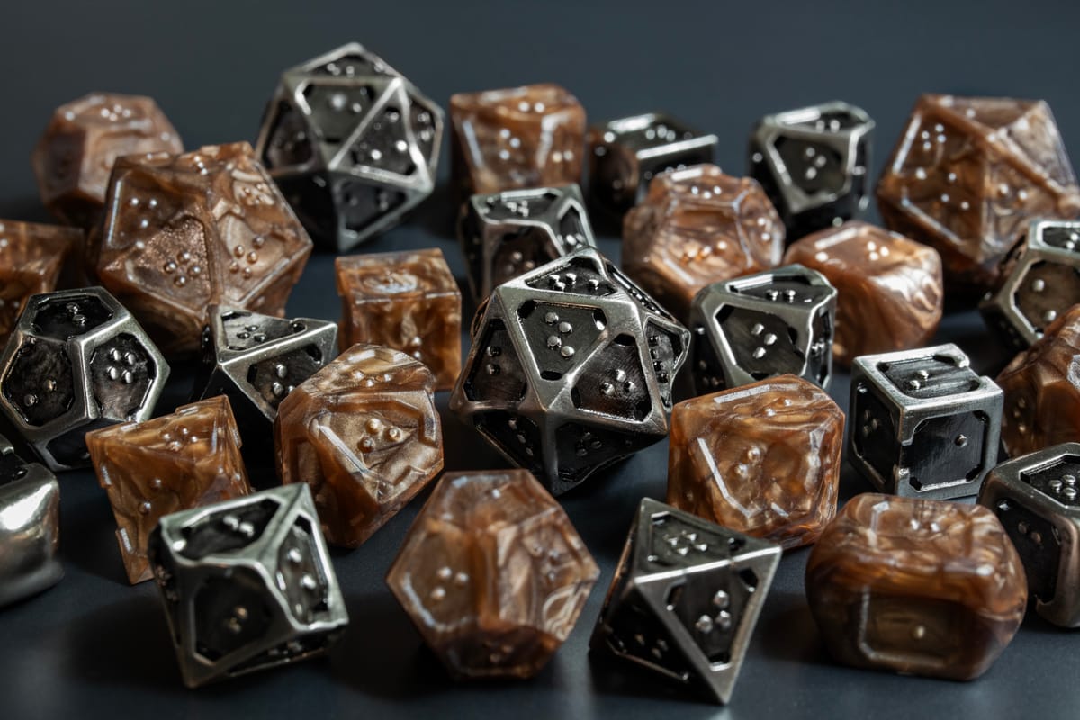 DOTS RPG Project launches Signature Braille RPG Dice