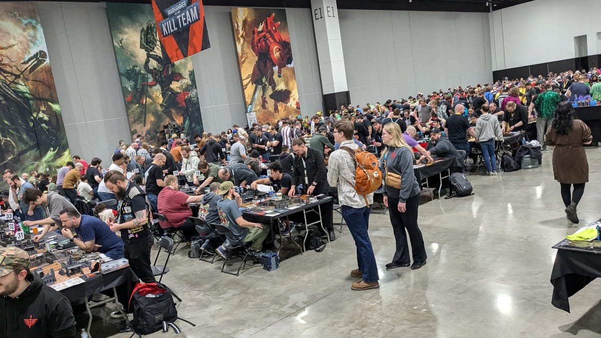 Witnessing Adepticon from the wargame event horizon
