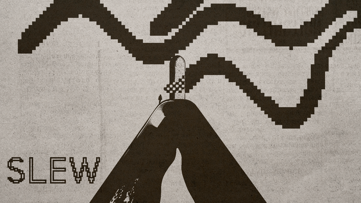Reimagining modular synthesis as a roleplaying game with SLEW