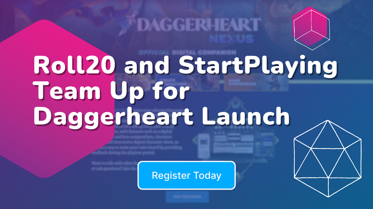 Roll20 and StartPlaying Team Up for Daggerheart Launch