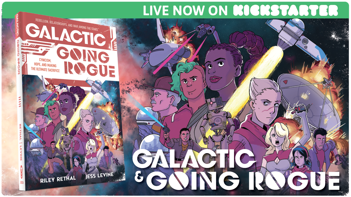 Galactic & Going Rogue: Two TTRPGs of War Among the Stars now on Kickstarter