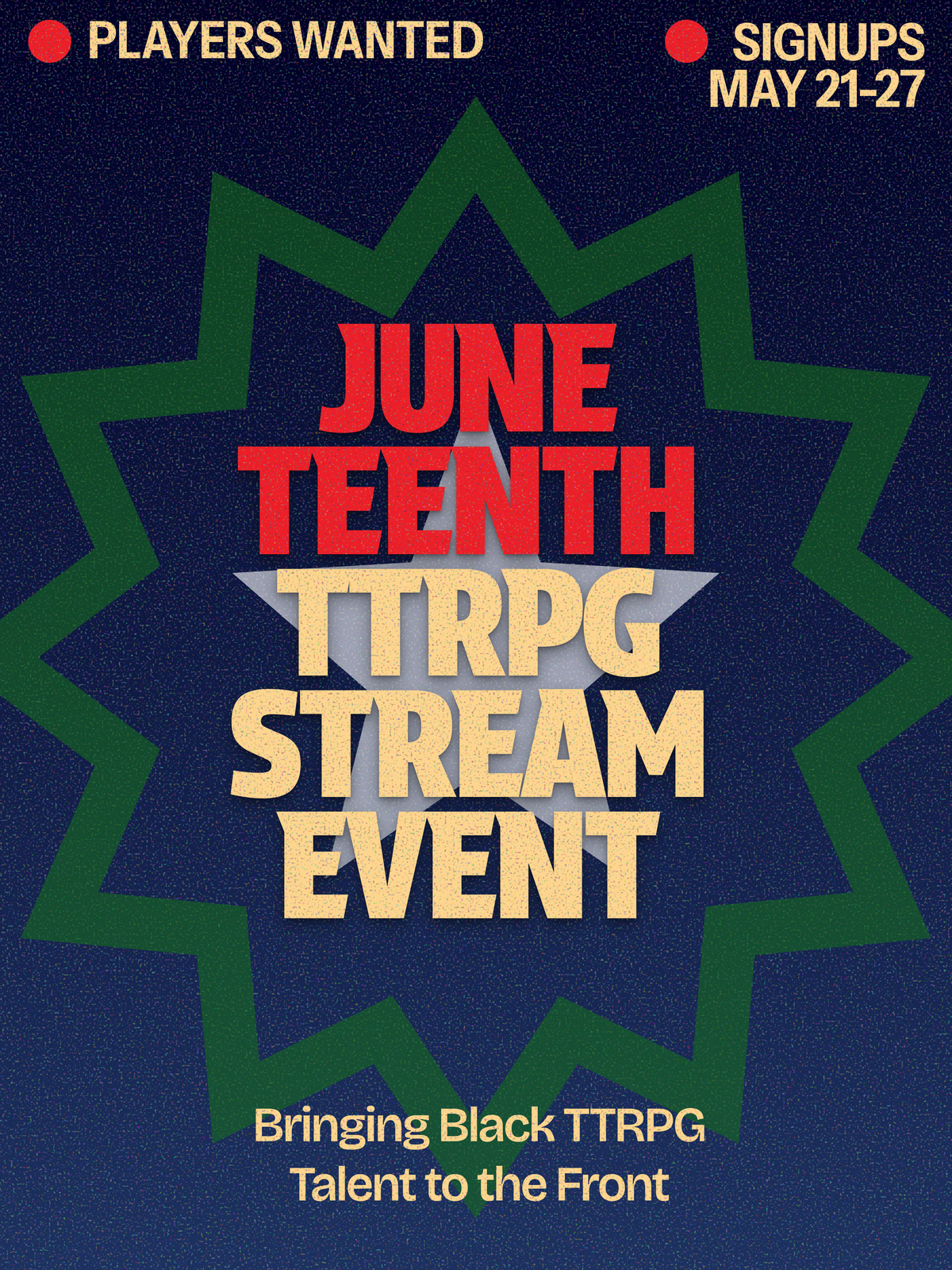 AsAlwaysImani Presents: Juneteenth All Black Stream Event