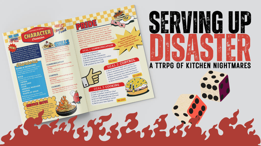 Serving Up Disaster - A TTRPG of KITCHEN NIGHTMARES