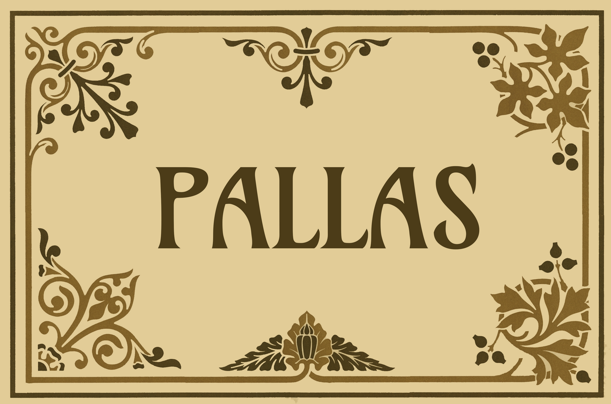 PALLAS - a Surreal TTRPG of Manners and Gossip