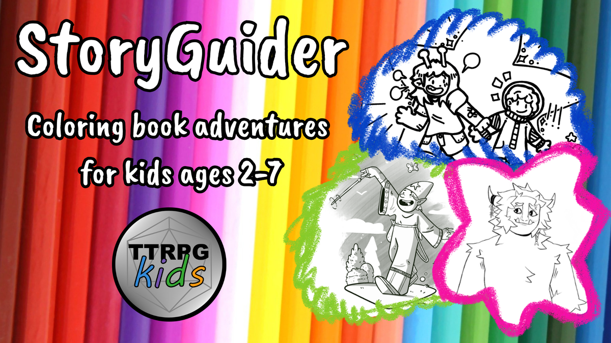 StoryGuider: Coloring Book Adventures for Kids