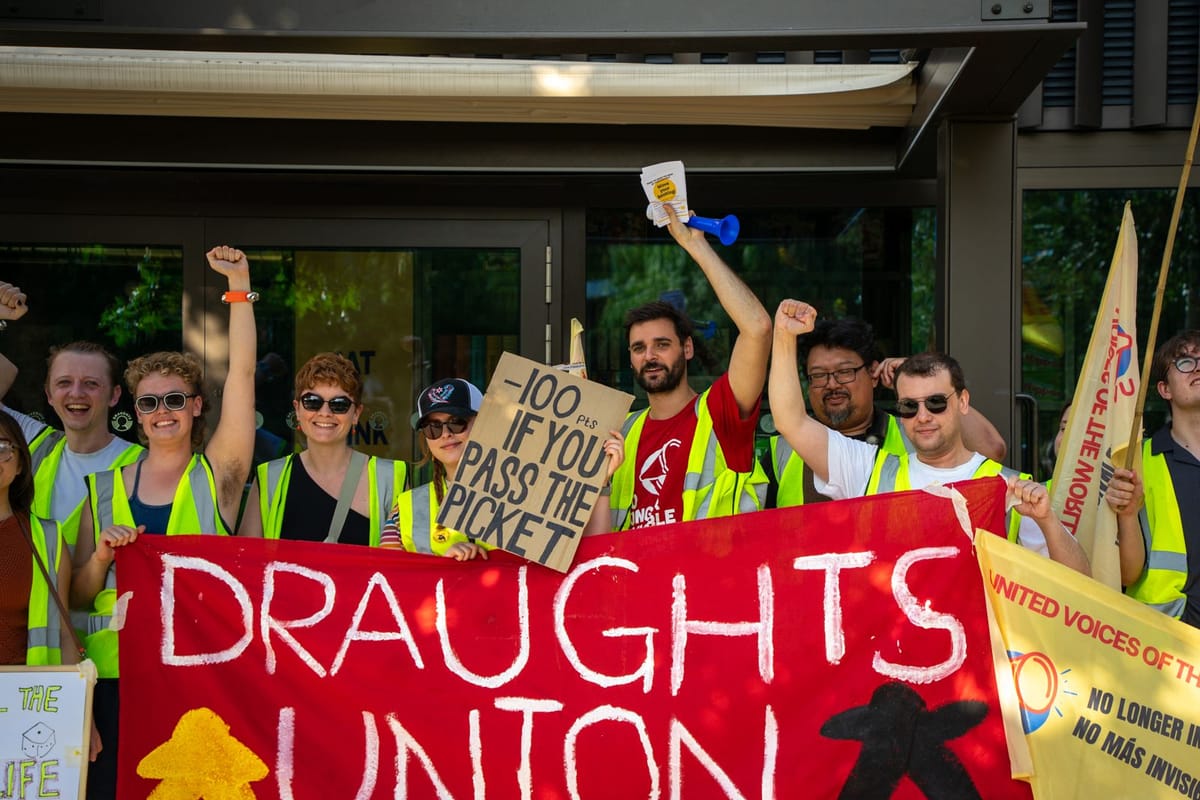 London board game cafe workers to strike throughout October