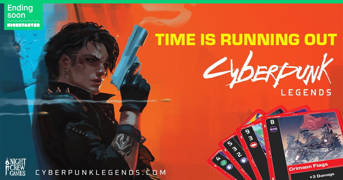 Cyberpunk Legends Reaches 1 Million on Kickstarter