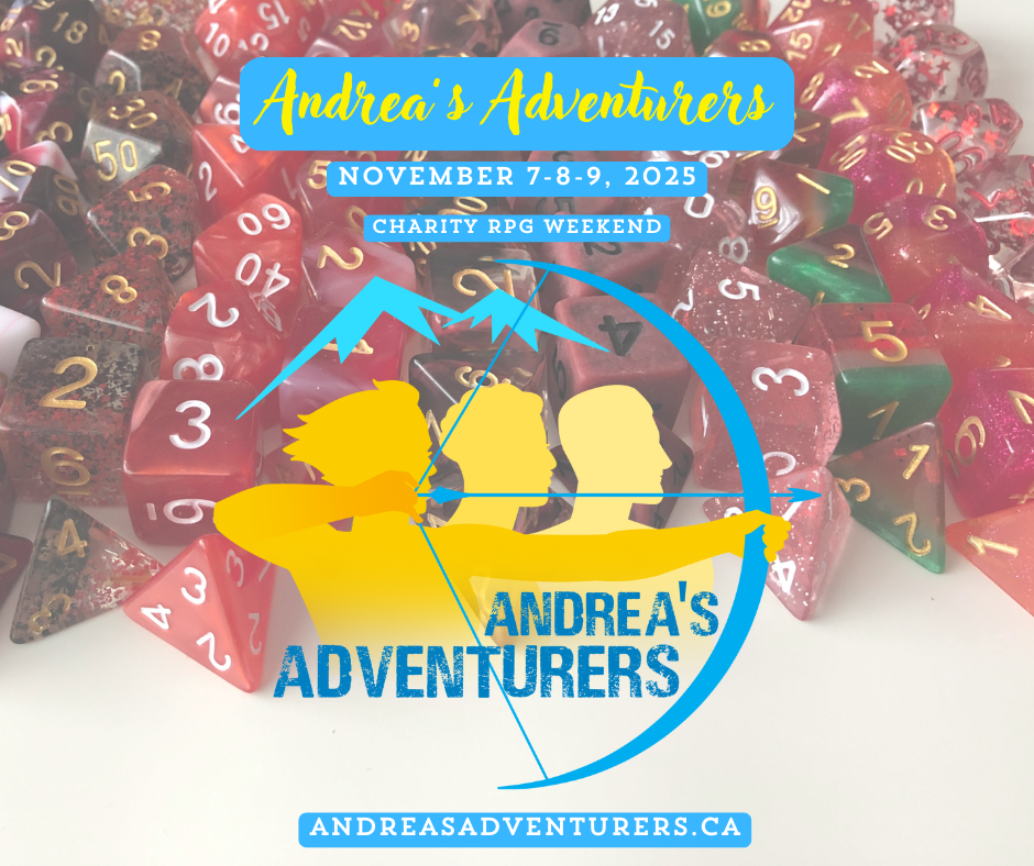 Andrea's Adventurers 2025 Charity Stream