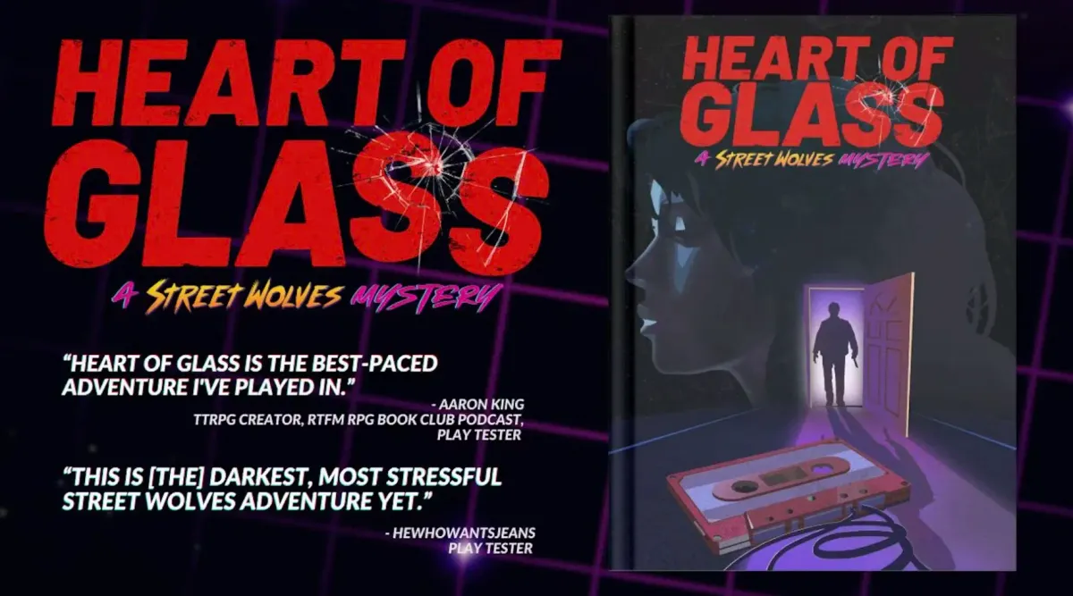 Uncover Deadly Secrets in Heart of Glass on Backerit