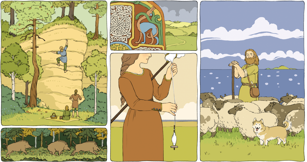 Carved in Stone is both a history book and an eye-catching RPG