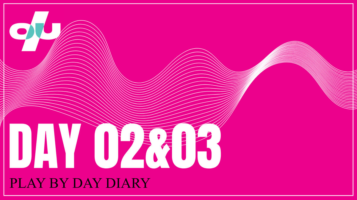 Over/Under Diary: Day 02&03