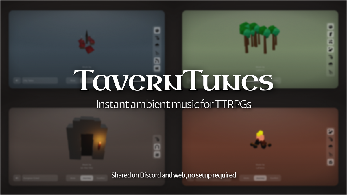 TavernTunes: Zero-Prep Ambient Audio for Dungeon Masters
