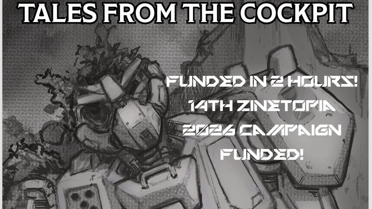 Cogs and Cockpits - Solitary Mecha Games Together in ZineTopia