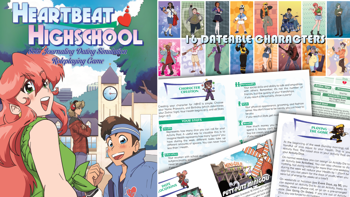 Heartbeat Highschool - PDF Out Now!