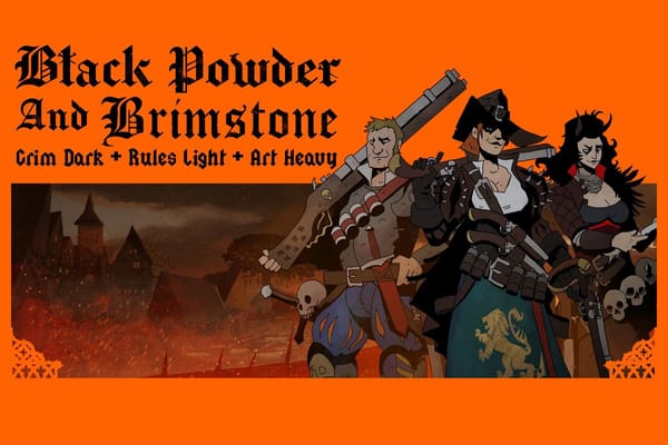 It's Witchcraft!  Black Powder and Brimstone RPG Partnership Announced