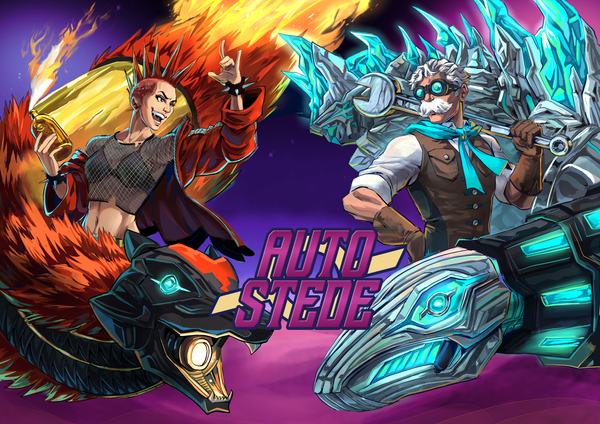 Autostede: Neon Badlands Kickstarter has launched!