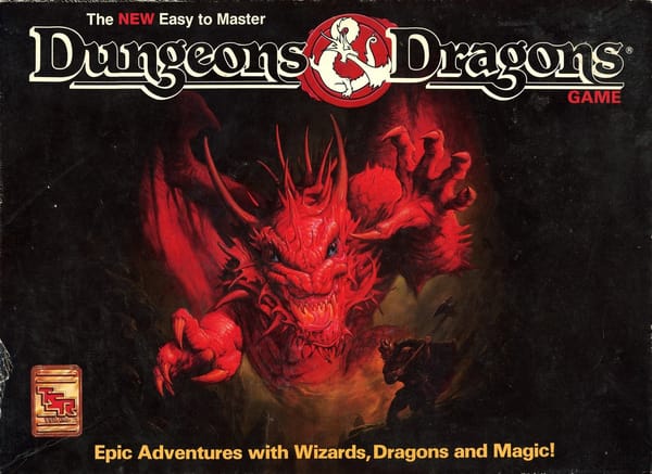 A photo of the cover of The NEW Easy to Master Dungeons & Dragons Game.