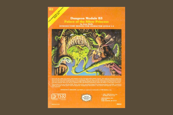 Palace of the Silver Princess: How TSR Recalled and Pulped A D&D Adventure