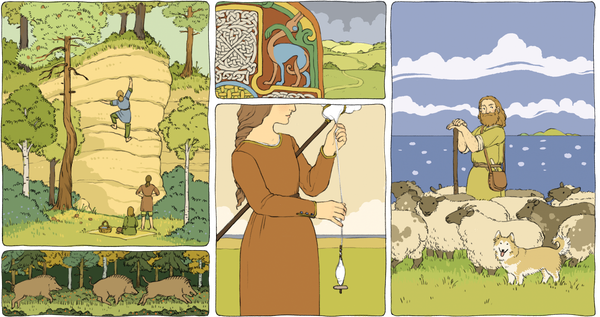 Carved in Stone is both a history book and an eye-catching RPG