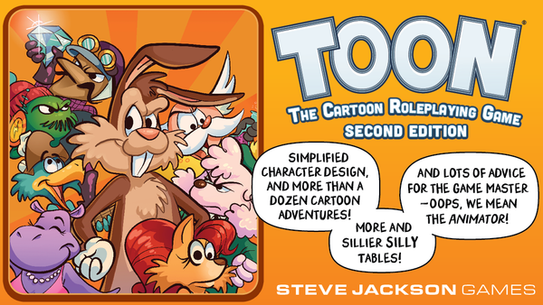Steve Jackson Games Announces Toon Second Edition