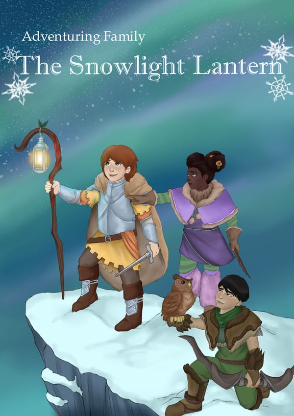 A Cozy Christmas Tabletop Game for Families: Why The Snowlight Lantern Is the Perfect First TTRPG for Kids