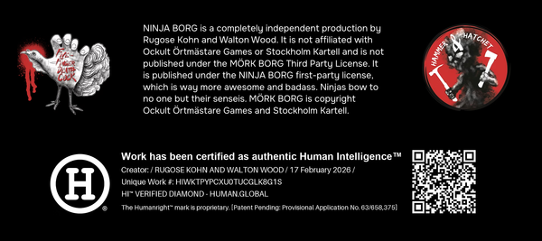 First Tabletop Game Certified With Anti-AI Human Intelligence®